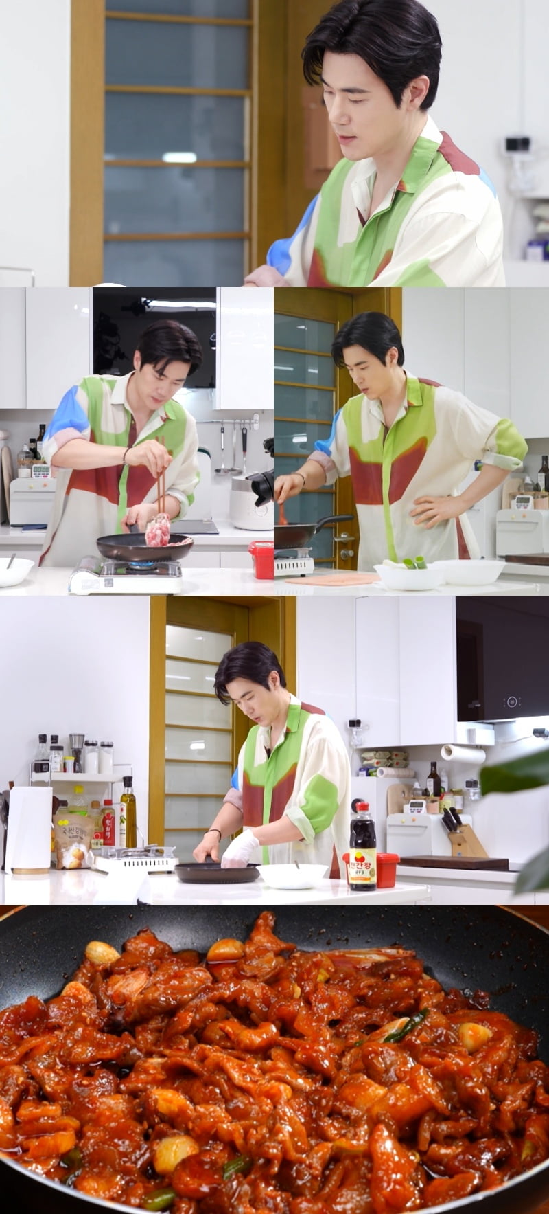 '한혜진 언니♥' 김강우, 제대로 사고쳤다…예능 PD도 극찬 "인생 제육볶음" ('편스토랑')