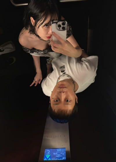 파리 간 현아, 용준형 흡연 사진 찍어올렸다 뭇매…언급 없이 업로드ing
