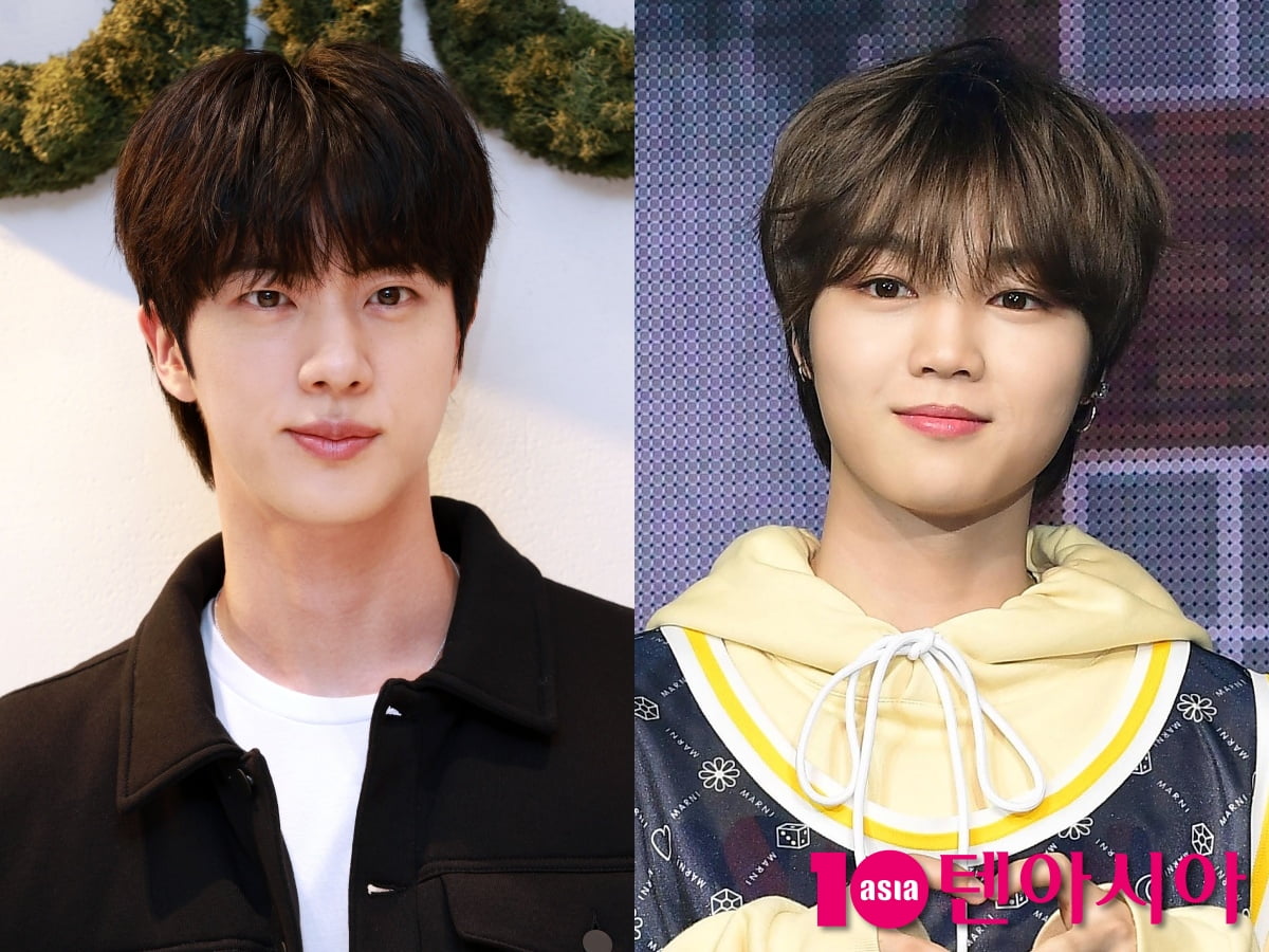 그룹 방탄소년단 진, 유나이트 은호/사진=텐아시아 사진DB