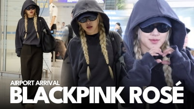 BLACKPINK's Rosé Returns to South Korea After Completing Overseas Schedule in London