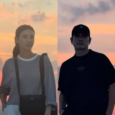 상해 떠났던 주상욱♥차예련, 막 찍어도 배우 부부 퀄리티 못 숨겨