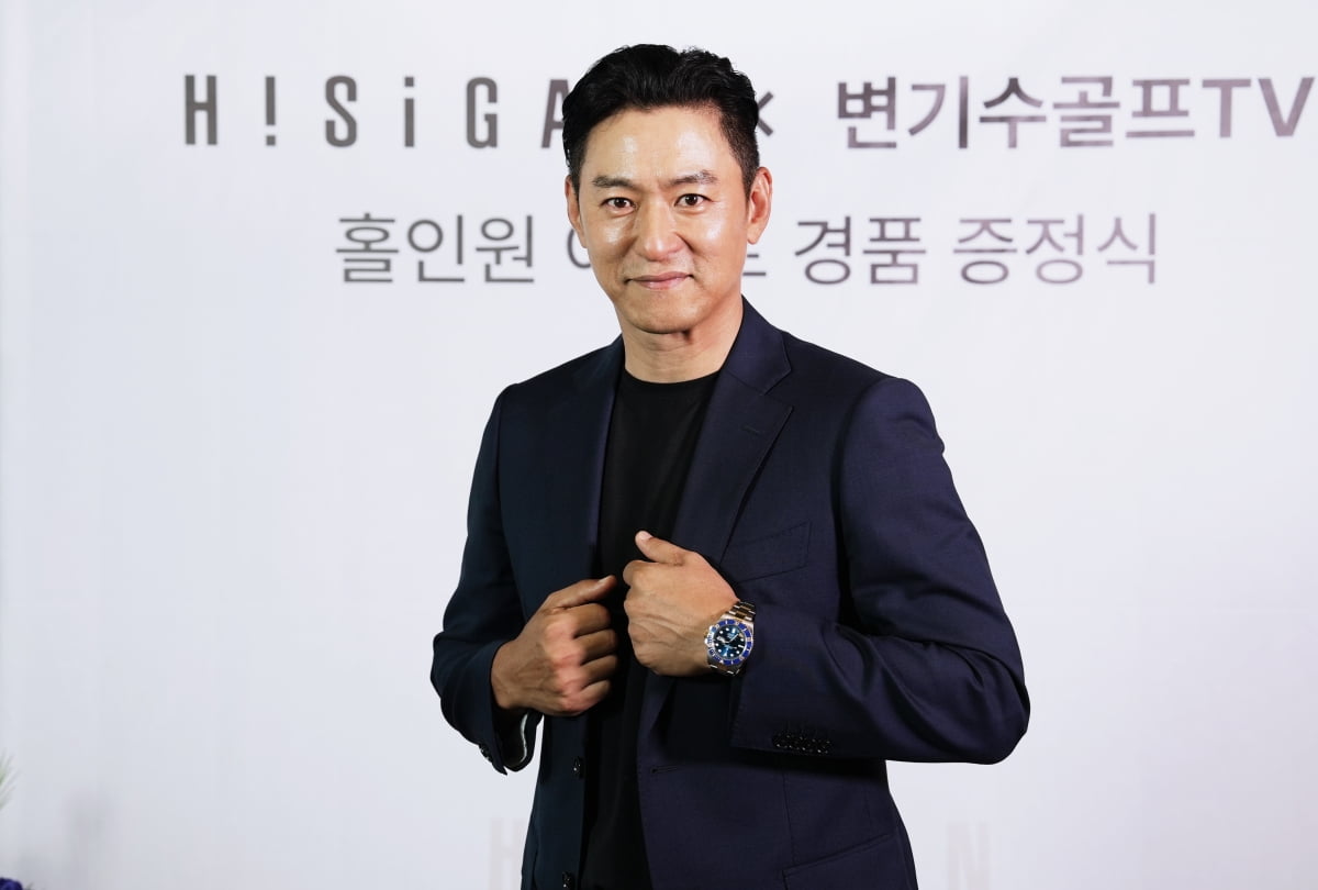 '의사♥' 주진모, 6년째 공백기인데…롤렉스 시계 받았다 "홀인원 기록"
