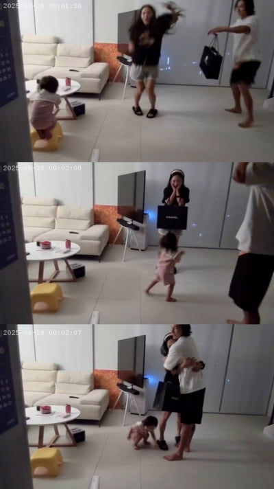 '연하 모델♥' 허니제이, 불화설 영상 하나로 종식시켰다…엉덩이 씰룩쌜룩