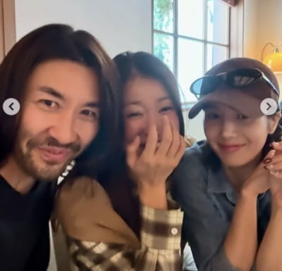 '둘째 임신' 이시영, 이혼 후 권은비·노홍철과 자유 만끽…"벌써 두 번째 여행"