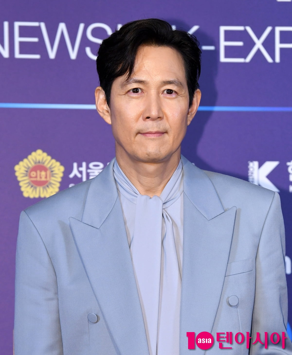 이정재, 마지막 여름 시원한 블루[TEN포토+]