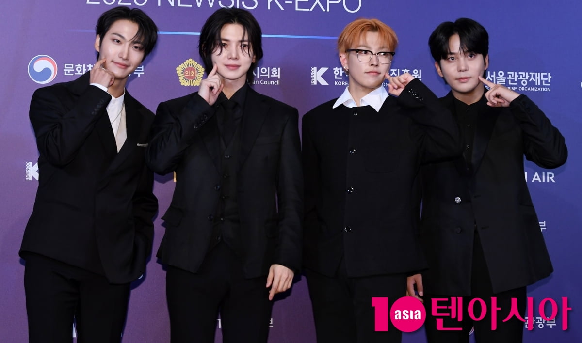 에이티즈, 귀엽게 볼콕[TEN포토+]