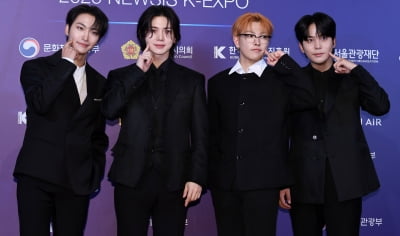 에이티즈, 귀엽게 볼콕[TEN포토+]