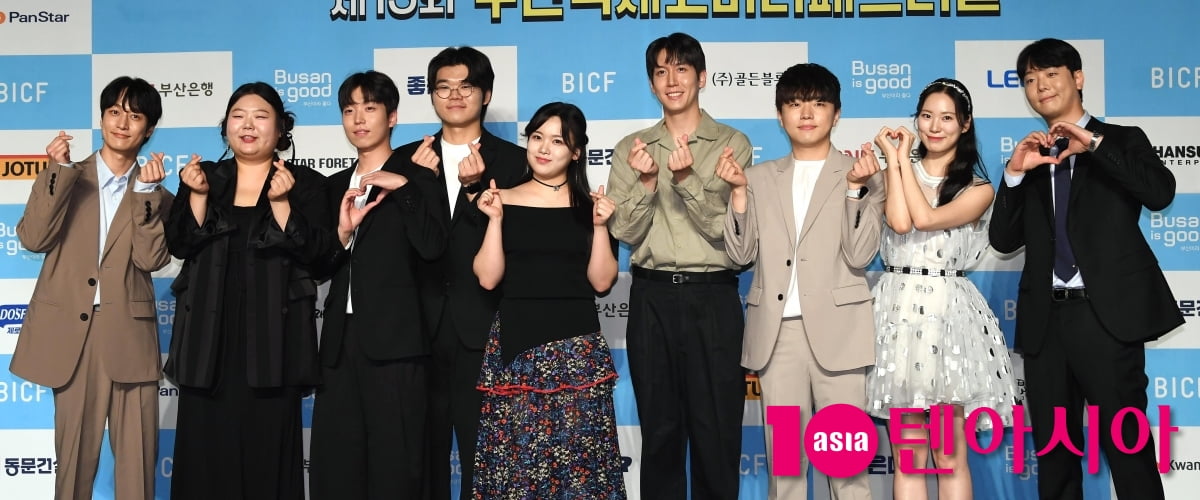 강주원-김가은-강명선-조진형-손유담-어영진-안현우-황혜선-서유기, 새싹 신인 개그맨들TEN포토+]