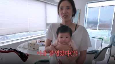 '-13kg' 손담비, ♥이규혁 닮은 딸 생각에 울컥…"잘생겼다고 하지마"