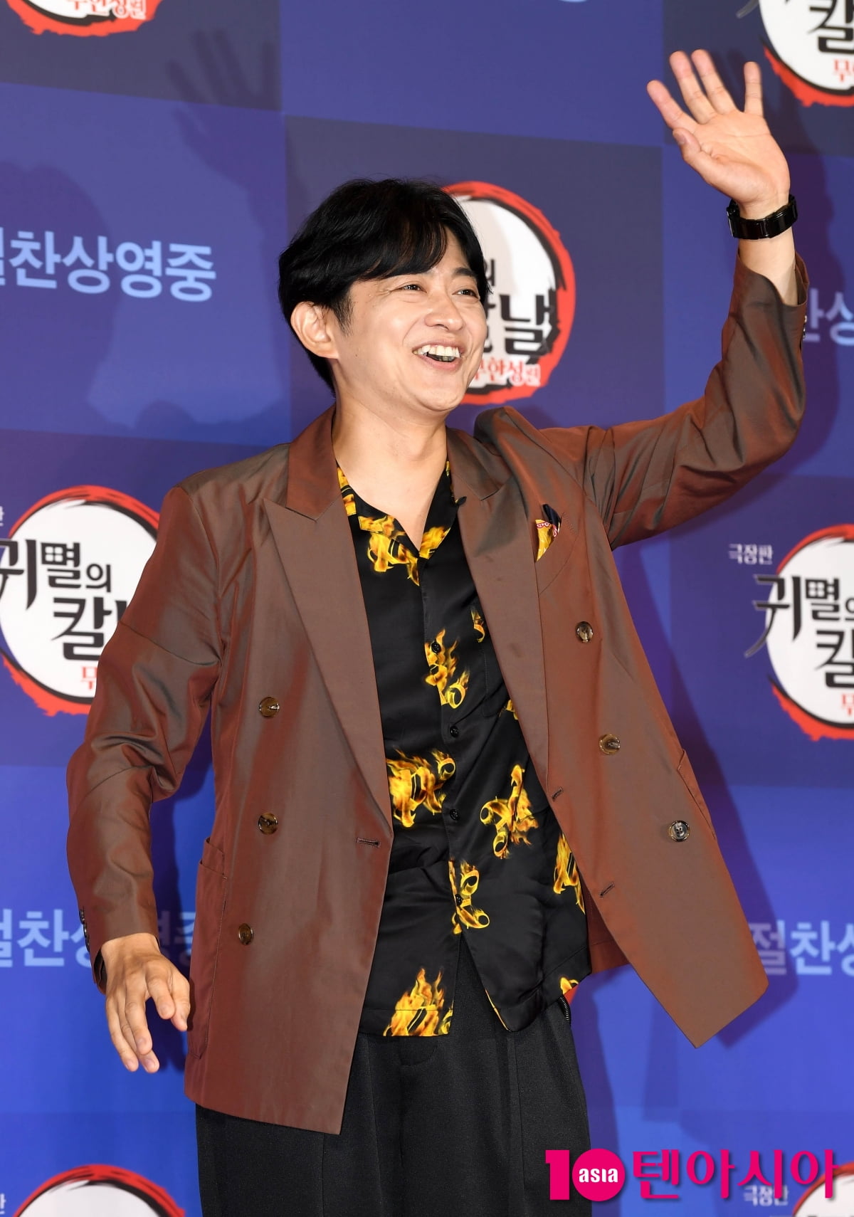 시모노 히로, 귀멸의 칼날 '젠이츠' 내한...반가워요[TEN포토+]