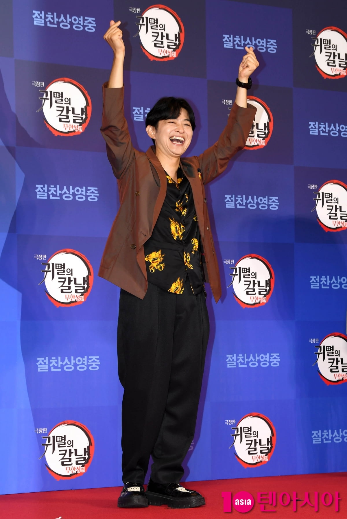 시모노 히로, 귀멸의 칼날 '젠이츠' 내한...반가워요[TEN포토+]