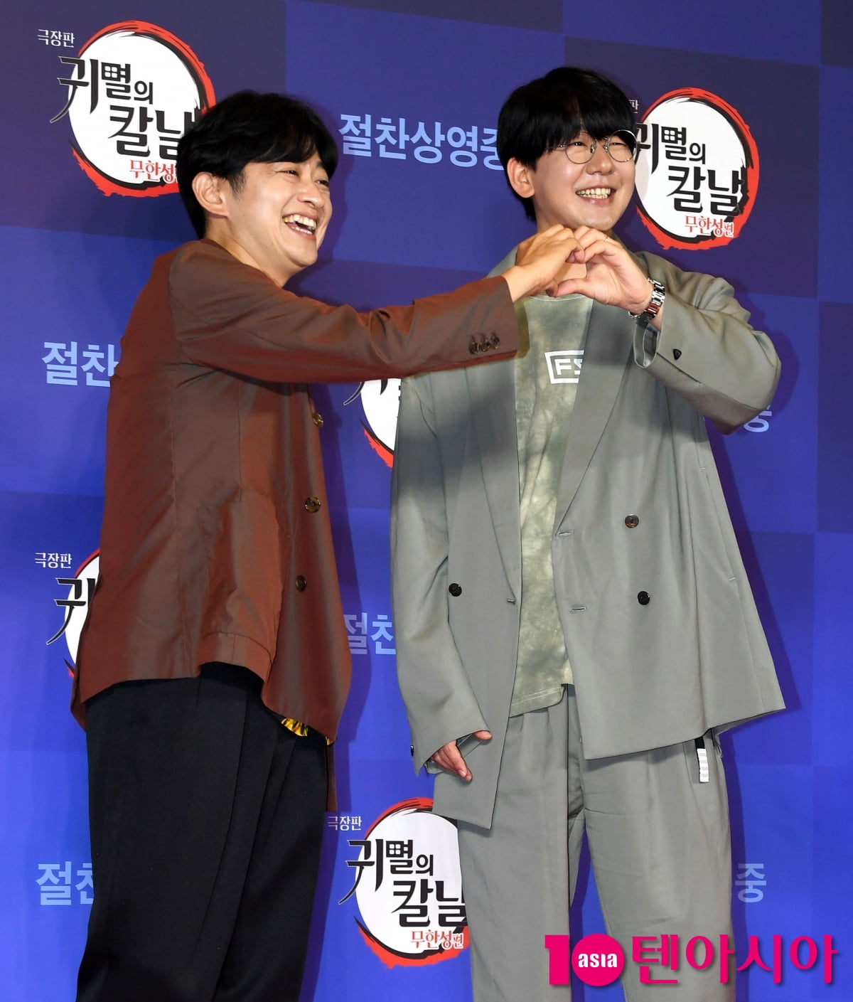 시모노 히로-하나에 나츠키, 귀멸의 칼날 성우들 내한...파이팅![TEN포토+]