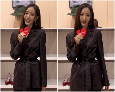 37kg까지 감량한 박민영, 자켓이 헐렁헐렁…33사이즈도 클듯한 뼈말라 인증