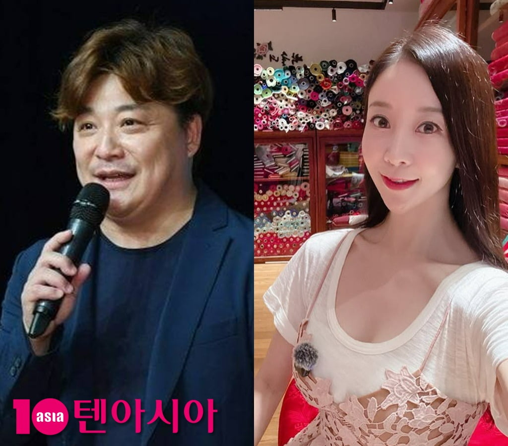 윤정수, 원자현 / 사진=텐아시아 DB, 원자현 SNS