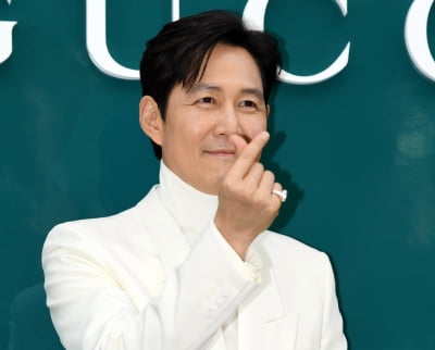 이정재, 화려한 순백의 슈트[TEN포토+]