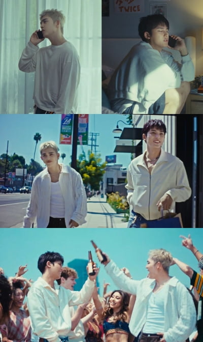 SEVENTEEN's S.Coups and Mingyu Unveil Mini Album 'HYPE VIBES' with a Vibrant Trailer