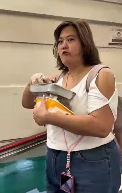 미나 시누이, 다이어트 중단 알린 후…이동하면서까지 못 멈춰