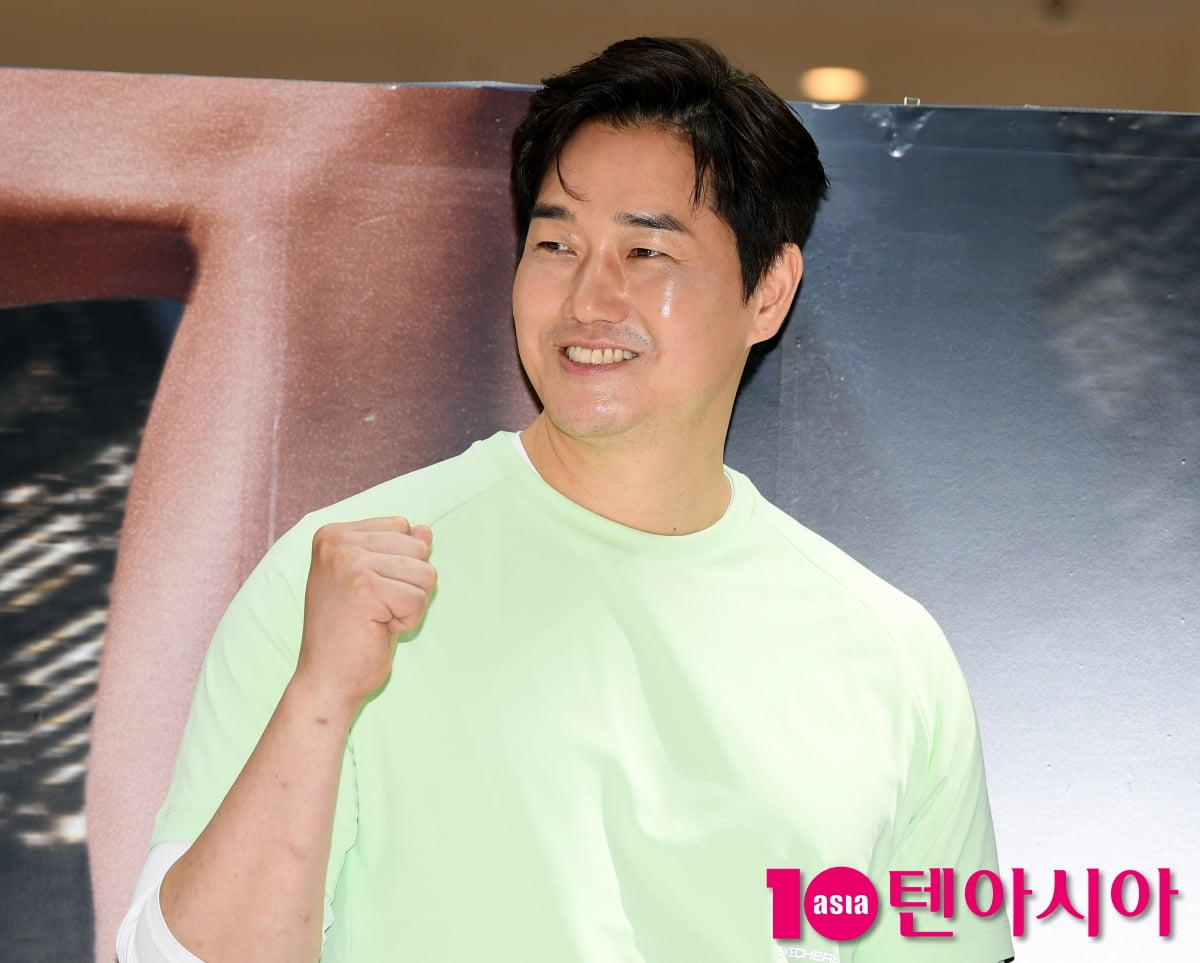 유지태, 말문 막히는 기럭지[TEN포토+]