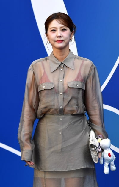 이윤미, 강렬한 시스루[TEN포토]
