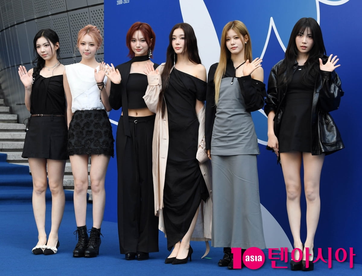 이프아이, 완전체로 서울패션위크 나들이[TEN포토]