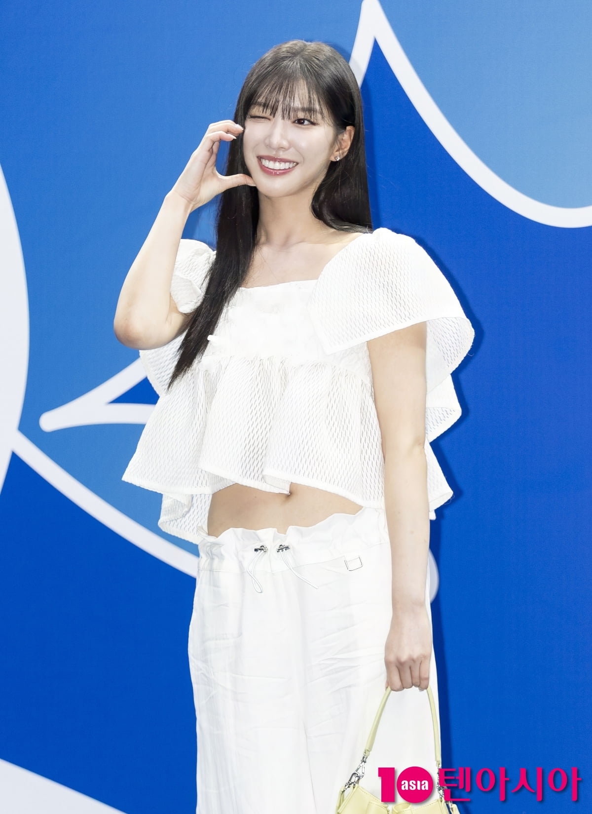 임사랑, 청초함 가득한 핑크빛 매력[TEN포토]