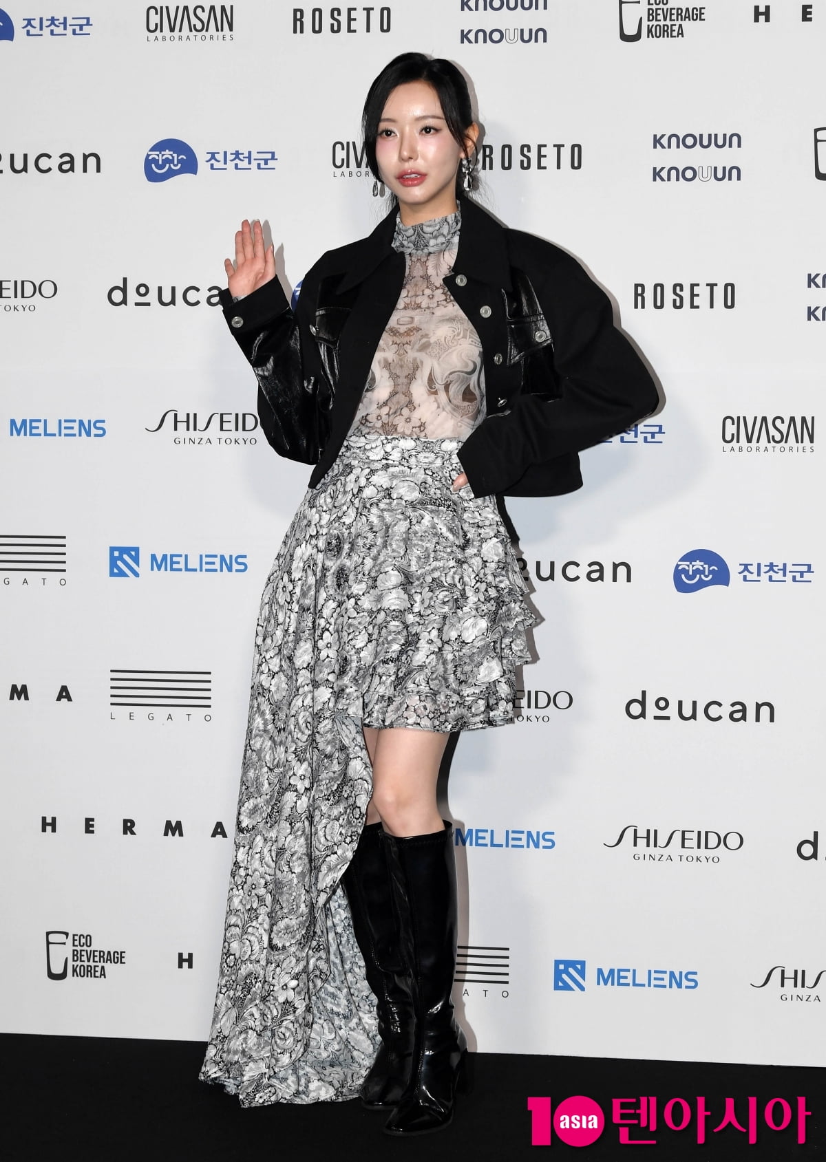 달샤벳 세리, 섹시한 시스루...러블리 미소[TEN포토+]