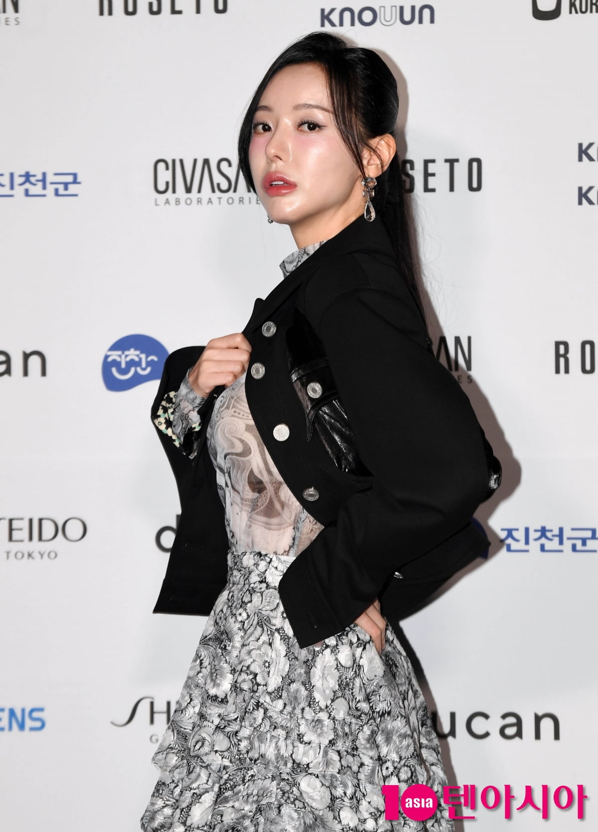 달샤벳 세리, 섹시한 시스루...러블리 미소[TEN포토+]