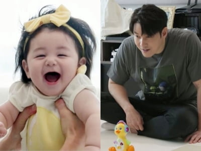 심형탁 아들, 216일차에 미모가 딸보다 예쁘네…배밀이만 봐도 흐뭇한 아빠('슈돌')