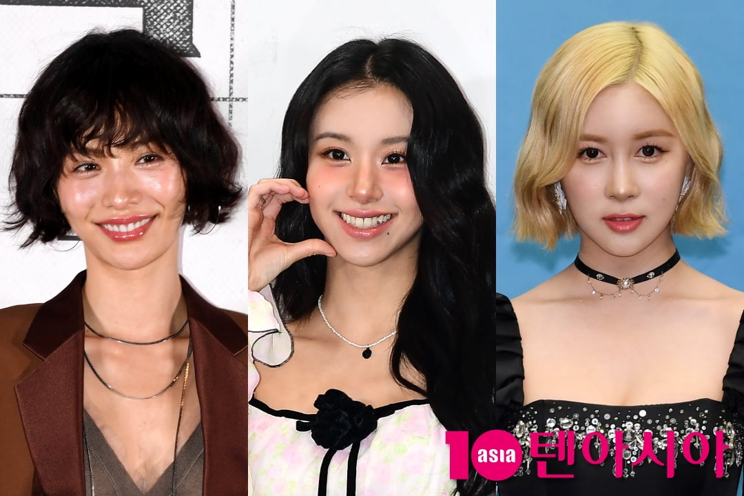왼쪽부터 나나, 채영, 다영/ 사진=텐아시아 DB