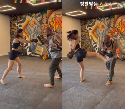 '49세' 안선영, 차별 겪더니 복싱 배우기 시작…"한국 아줌마 건들지 마"