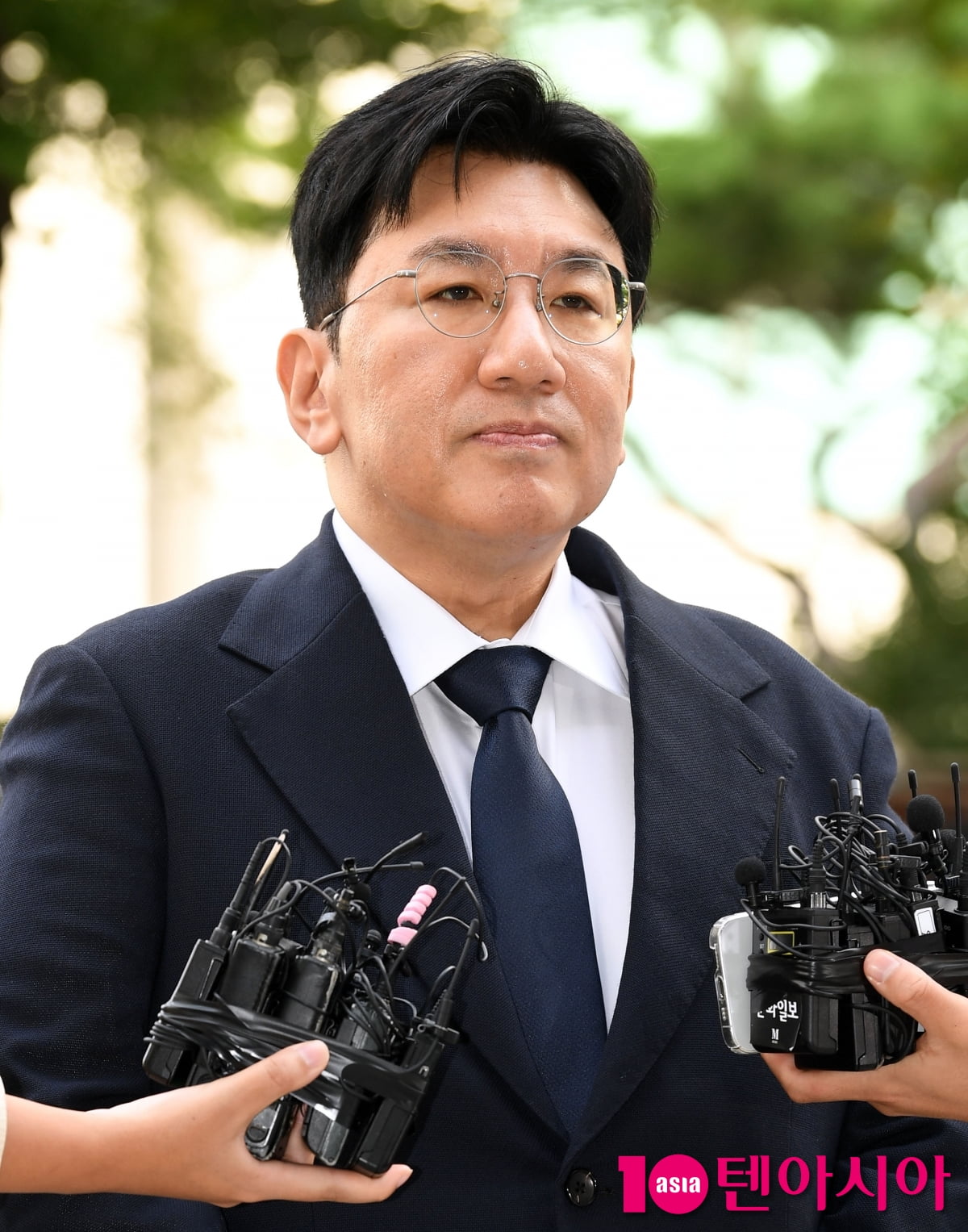 '부정거래 의혹' 방시혁, "심려 끼쳐 송구"[TEN포토+]