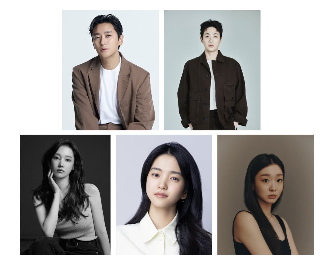 / 사진=주지훈(블리츠웨이엔터테인먼트), 박정민(샘컴퍼니), 전종서(앤드마크), 김태리(매니지먼트mmm), 김다미(UAA)