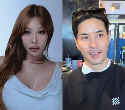 '♥12세 연하' 김지석, 제시 힙+가슴 뽐내는 게시물에 유일하게 '좋아요' 표시