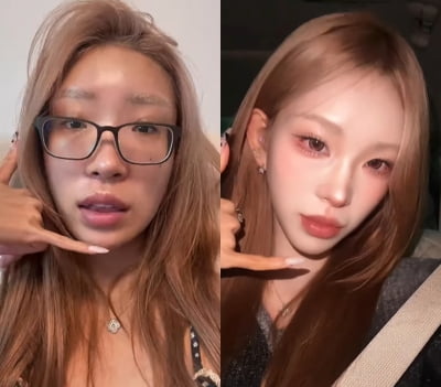 '성형 인정' 최준희, 이전 얼굴 공개에 "그럴 리가 없어"…누리꾼들 충격