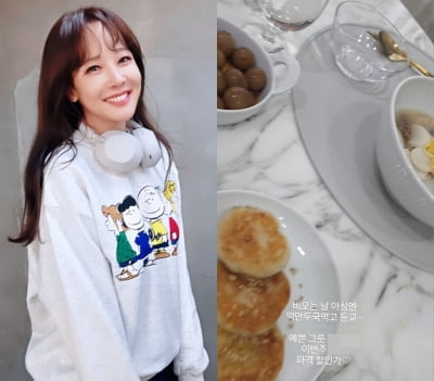 ♥백종원 자취 감췄는데…소유진, 상다리 부러지는 '호화 식사'