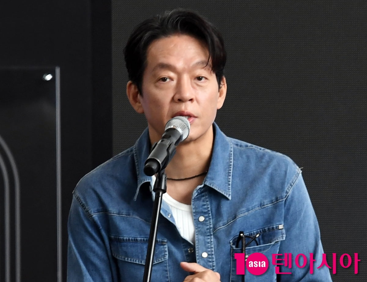 'BIFF' 박지환, 청청패션도 완벽하게 소화[TEN포토]