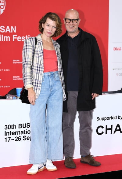 'BIFF' 애드리언 그런버그 감독-밀라 요보비치, 영화 '프로텍터' 최초공개...계속 수정중[TEN포토+]