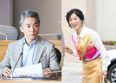 '최우식 고모부' 김영민, 백지원과 부부 됐다…유명 제과점 이사로 근무 ('우주메리미')