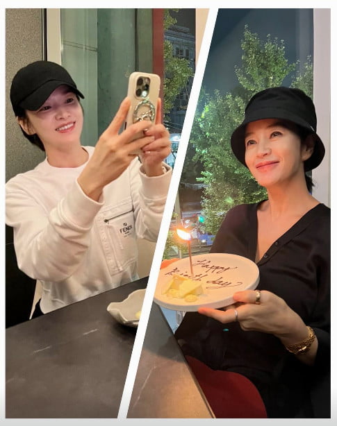 사진=김혜수 SNS