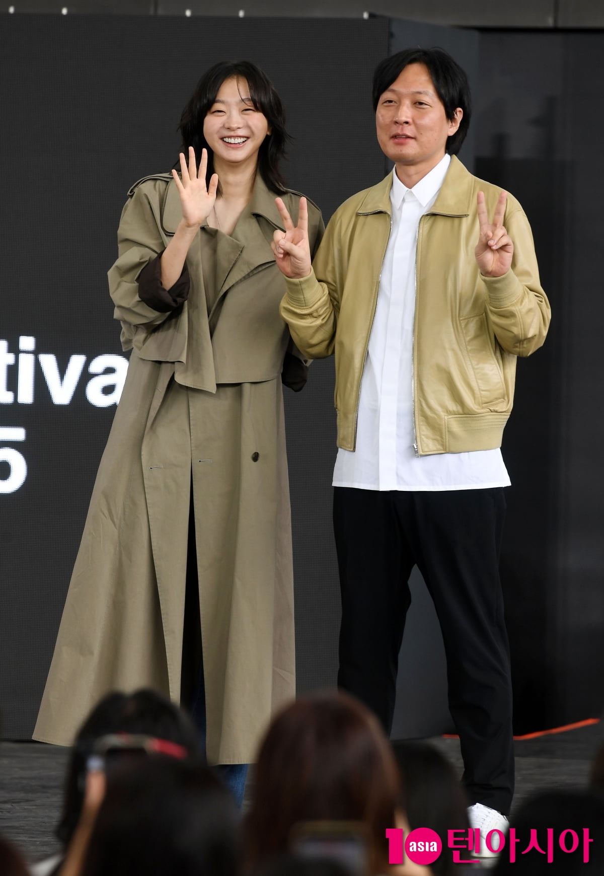 'BIFF' 김다미-김병우 감독, 부산에서 만난 영화 '대홍수' 주역들 [TEN포토]