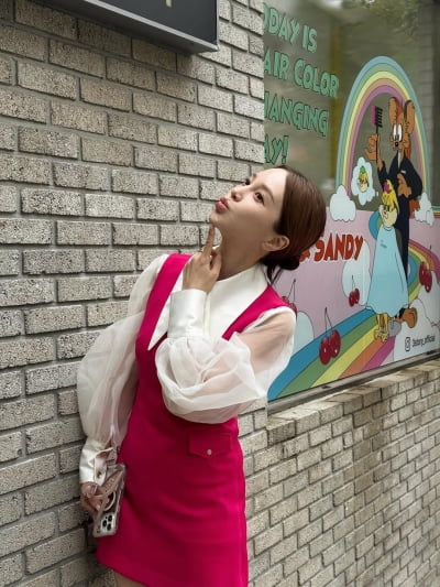 '사업가♥' 아유미, 41세이지만 더 어려진 비주얼…'결혼 후 더 깜찍해졌네'