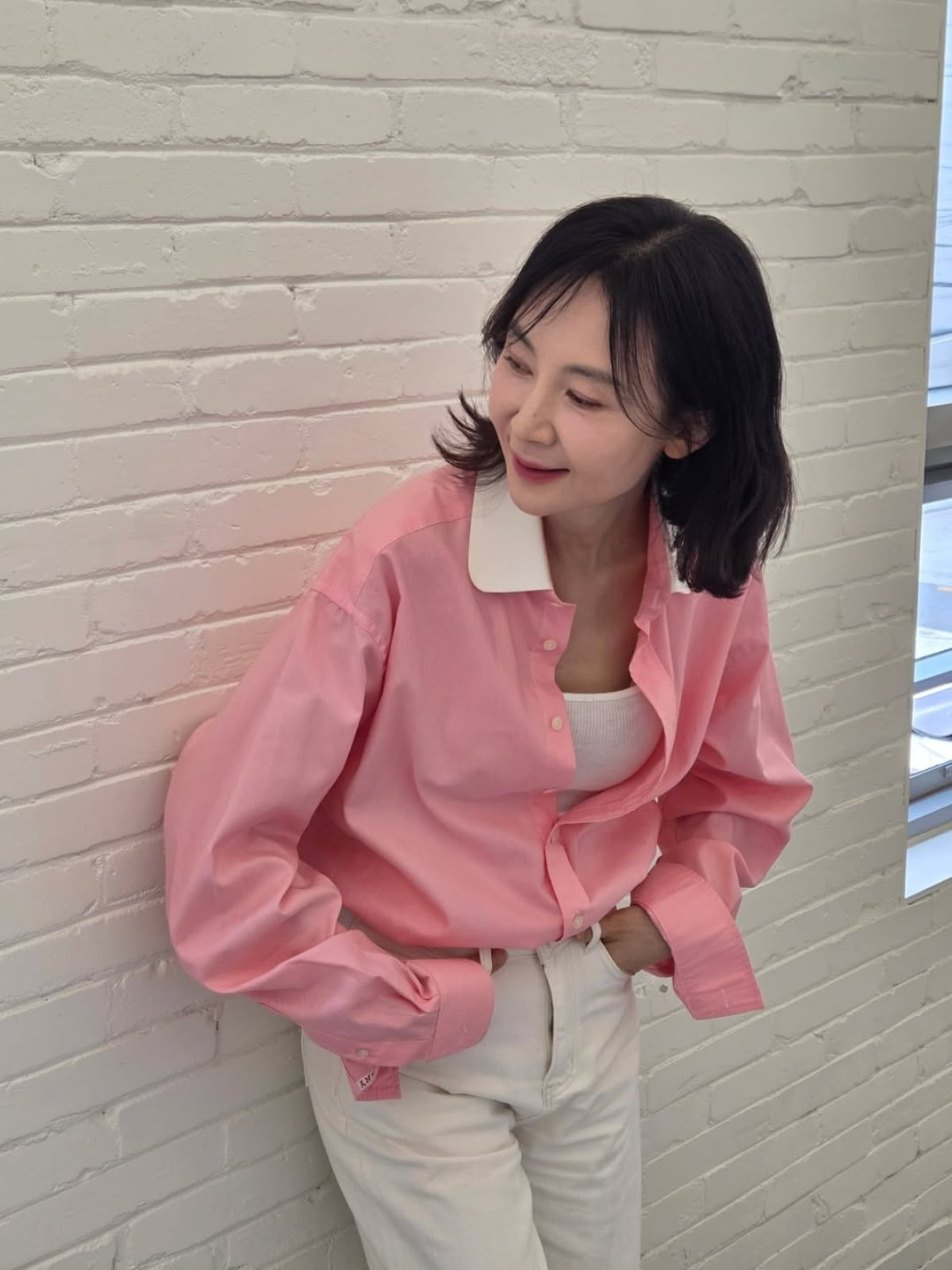 '57세' 채시라, 30년 전과 변함 없는 우아한 미모…자기관리 어느정도길래