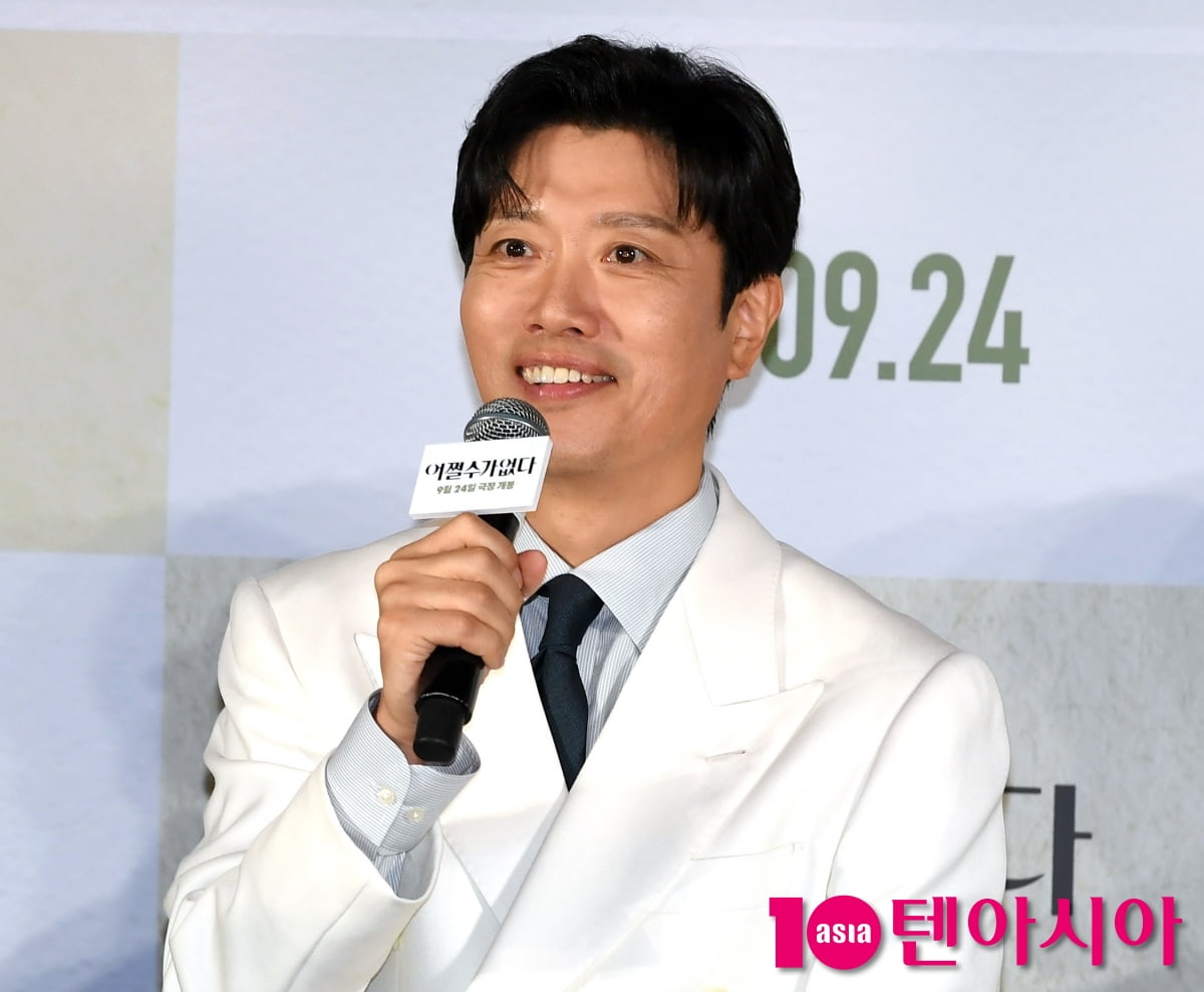 박희순, 박찬욱 감독과 작업 벗을각오까지 했었는데...성민형이 벗었다[TEN포토]