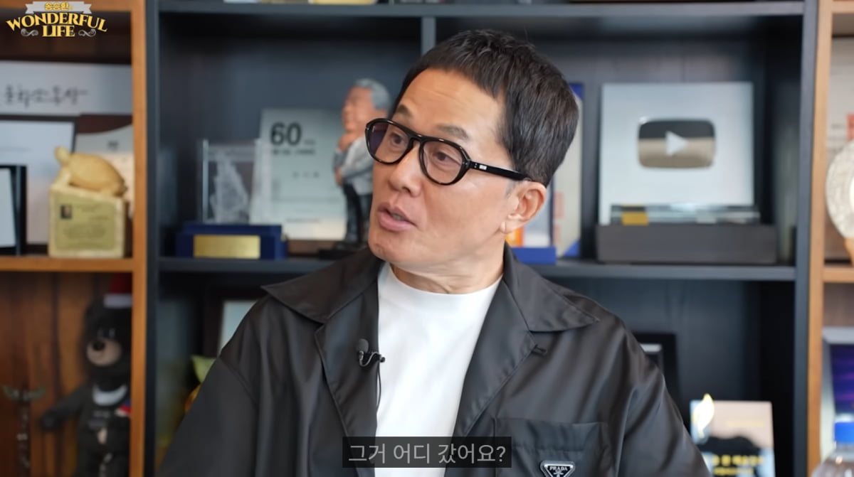 사진=유튜브 '송승환의 원더풀라이프'