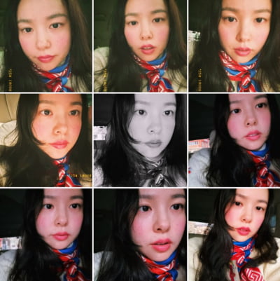 39세 아들맘인데…'태양♥' 민효린, 흔치 않은 9분할 셀피 '소녀 감성'