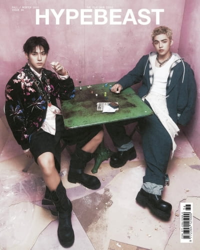 에스쿱스X민규, ‘HYPEBEAST’ 창간 20주년 기념호 표지 장식