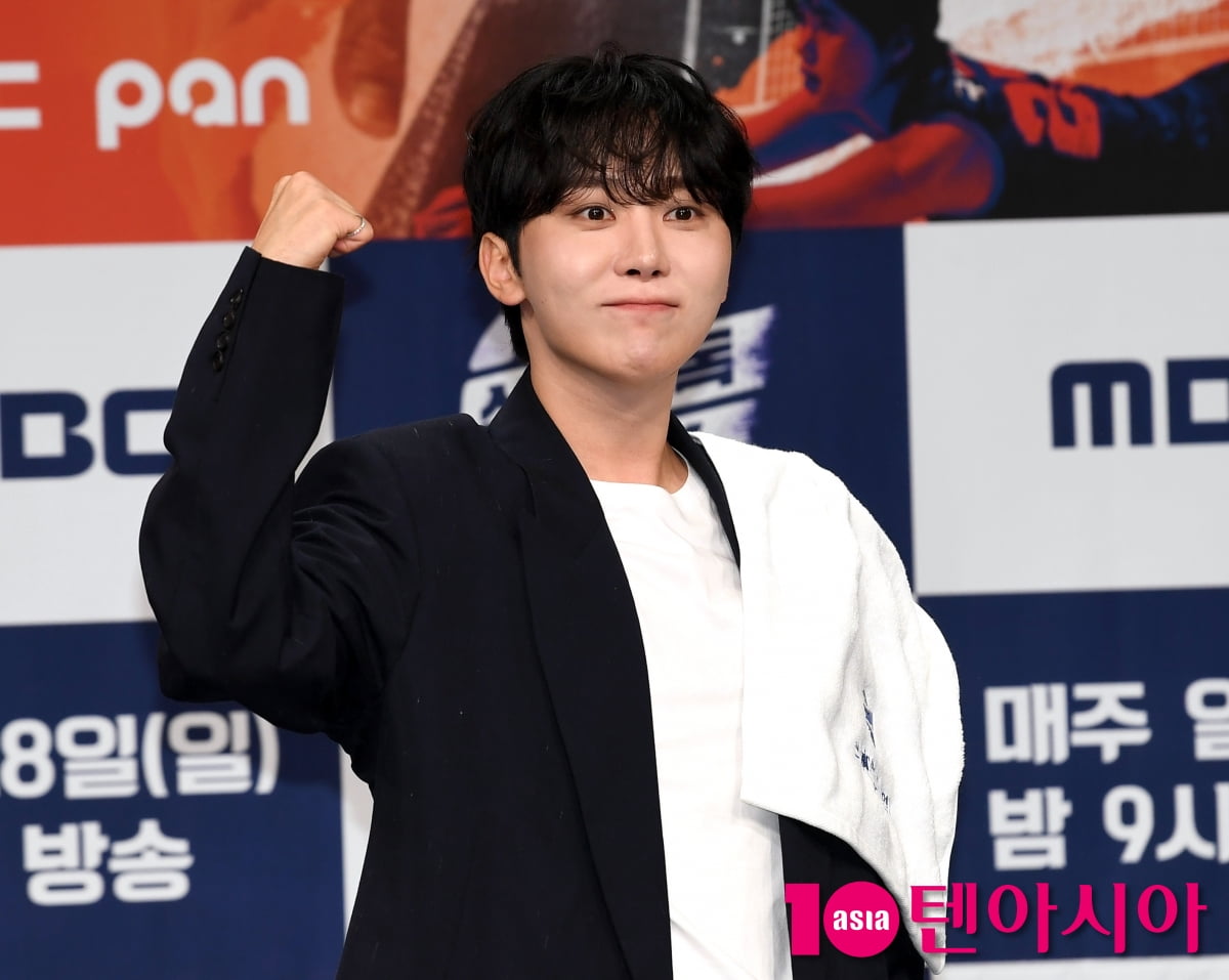세븐틴 승관, 찐 배구팬...김연경은 나의 연예인[TEN포토+]