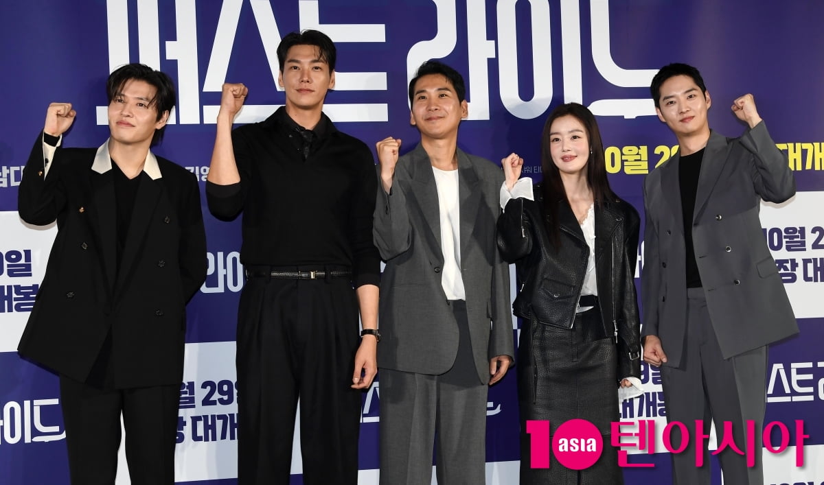 강하늘-김영광-강영석-한선화-남대중 감독, '퍼스트 라이드' 기대하세요[TEN포토+]