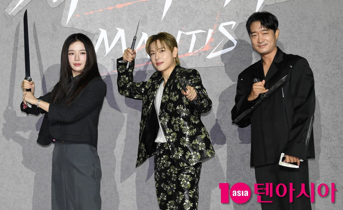 임시완-박규영-조우진, '사마귀'주역들[TEN포토+]