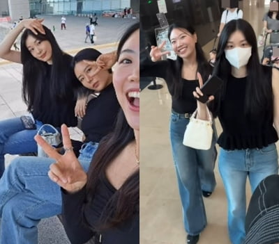 '빙판 위 퀸들' 이상화·김연아, 박물관 나섰다…옷까지 맞춰 입은 소녀미